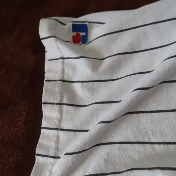 Vintage Chicago White Sox Shirt Mens  White MLB  Russell Athletic USA #34 90s - Picture 4 of 9